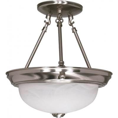 Nuvo 2 Light 11" Semi Flush
