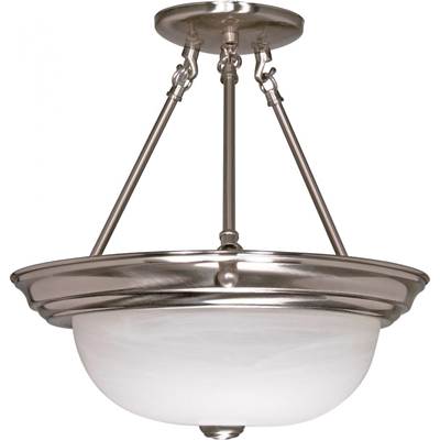 Nuvo 2 Light 13" Semi Flush