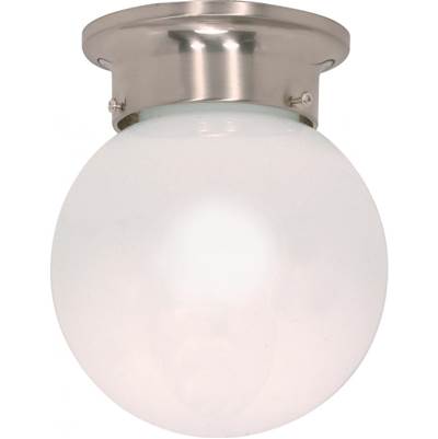 Nuvo 1 Light 6" Ball Flush Mount Light