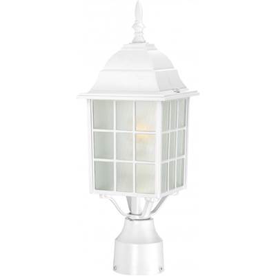 Nuvo Adams Post Lantern - 1-Light - 17"