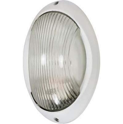 Nuvo 1-Light Outdoor Bulk Head Fixture - 11" Oval