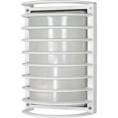 Nuvo 1-Light Outdoor Bulk Head Fixture - 10" Rectangle Cage