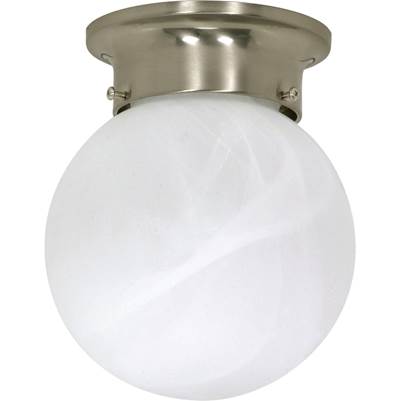 Nuvo 6" Ball Flush Mount Light - 1-Light