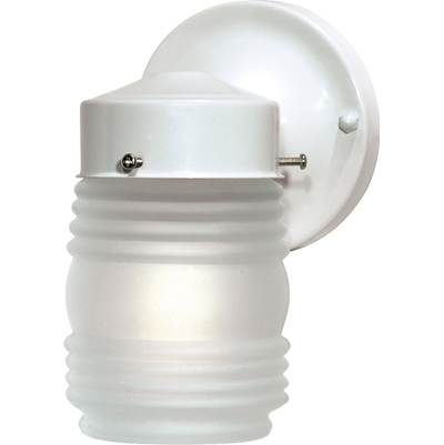 Nuvo 1-Light Outdoor Mason Jar Lantern