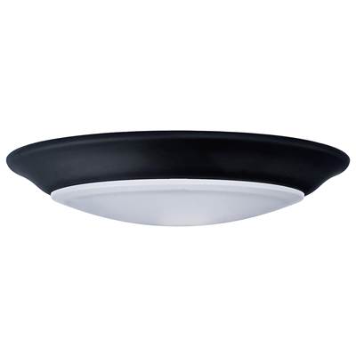 Nuvo 7" LED Disk Light - 5-CCT Selectable in Black