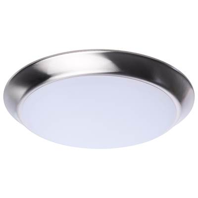 Nuvo Disk Light - 10" in Brushed Nickel