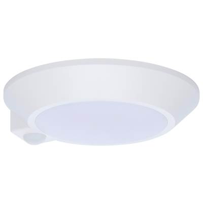 Nuvo Disk Light with Occupancy Sensor - 7" in White