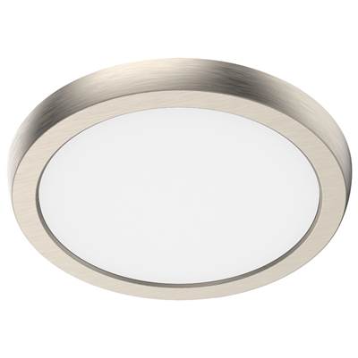 Nuvo Blink LED Round - 10W - 7" in Brushed Nickel