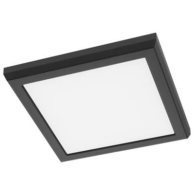 Nuvo Blink LED Square - 10W - 7" in Black