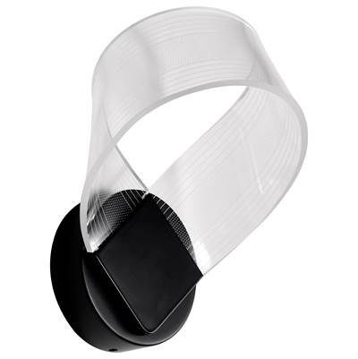 Nuvo Barnett Wall Sconce - 8" in Matte Black