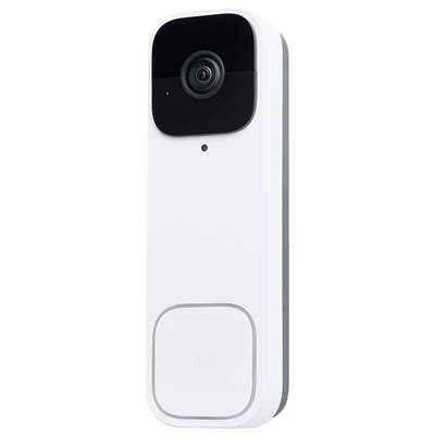 Nuvo Starfish Smart Doorbell Security Camera - Wired - Doorbell With Chime in White