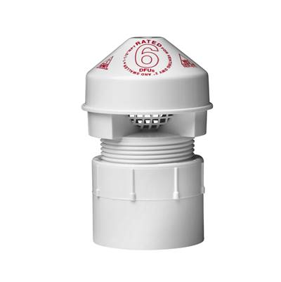 Oatey Sure-Vent® Air Admittance Valve - 1.5" Connection - 20 Branch/8 Stack DFU in PVC