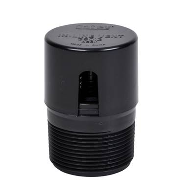 Oatey In-Line Vent Air Admittance Valve in ABS