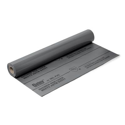 Oatey PVC Shower Pan Liner - 4' x 50' - 40 Mil in Gray