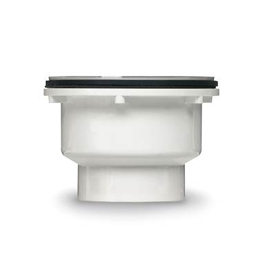 Oatey 102 Series 2-Part PVC Shower Drain - Stainless Steel Strainer