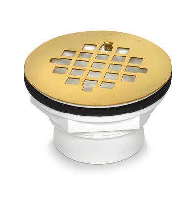 Oatey 101 PS Solvent Weld Shower Drain - Lead Strainer