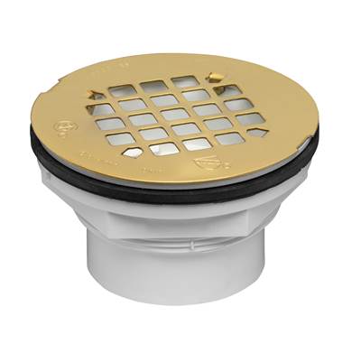 Oatey 101 PS Solvent Weld Shower Drain - 2 in. Stainless Steel 304 Strainer