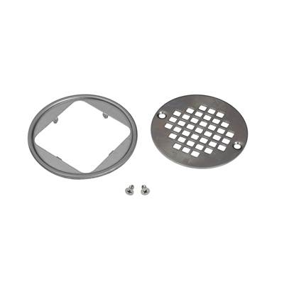 Oatey Round Strainer - Screw Mount in Brushed Nickel