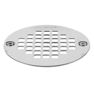Oatey 4" Screw-Tite Strainer in Stainless Steel