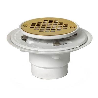 Oatey 130 Series Shower Drain - 2-3" - Low Profile - PVC