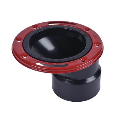 Oatey Level-Fit Offset Closet Flange - 3-4" - ABS - Metal Ring