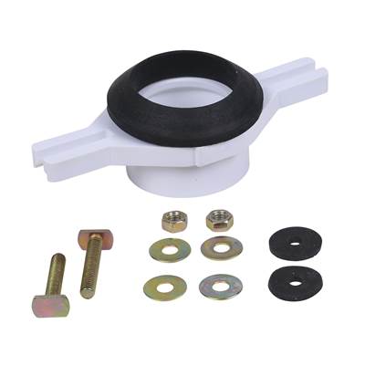 Oatey Horizontal Adjustable Urinal Flange Kit - 2" PVC