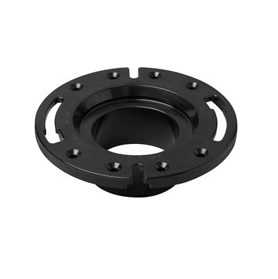 Oatey Spigot Fit Closet Flange - 3" Spigot Hub ABS - Open - Plastic Ring