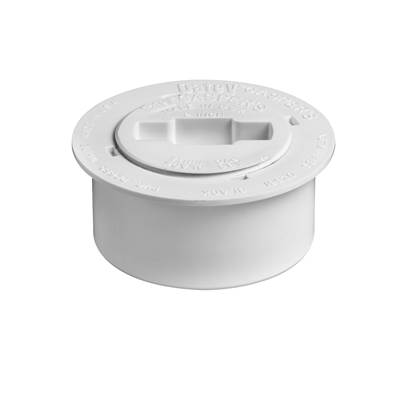 Oatey Snap-In Cleanout Assembly - 3 In. in PVC