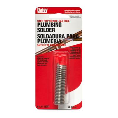 Oatey Safe-Flo® Lead Free Wire Solder - 1 oz