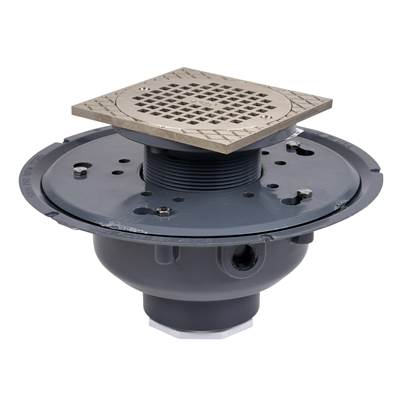 Oatey Adjustable Drain - 2 In. - 6 In. Strainer in Nickel