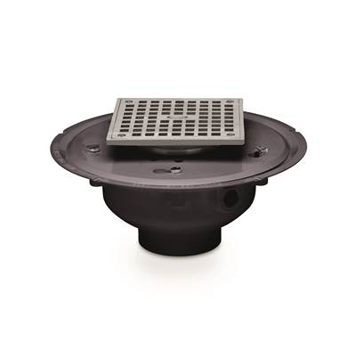 Oatey Square Drain - 2 In. - 4 In. Strainer in Nickel