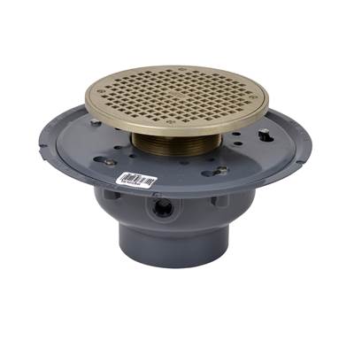 Oatey Drain - 4 In. - 8 In. Strainer in Nickel