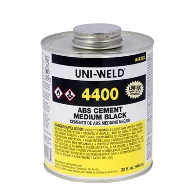 Oatey ABS Cement - Medium - Black - 4 oz