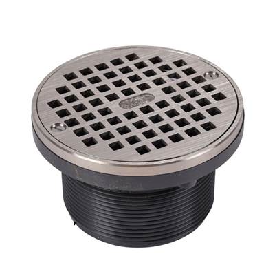 Oatey Components Cover - 6" - Square Ring in Nickel