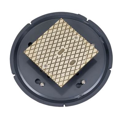 Oatey Adjustable Cleanout - 6" - 6" Square Cover Ring in Nickel