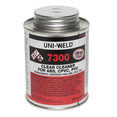 Oatey 7300 Series All Purpose Clear Cleaner - 1/2 Pint