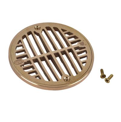Oatey Strainer - 5" Round in Brass