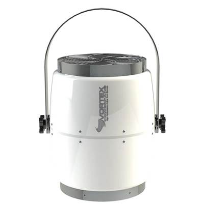 Panasonic Atmosphere Vortex Destratification Fan - 1082 CFM - Floor-to-Ceiling in White