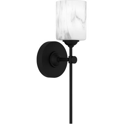 Quoizel Aria 1-Light Bath Light in Matte Black