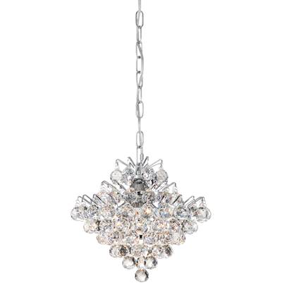 Quoizel Bordeaux Flush Mount Light - Mini Pendant in Polish Chrome