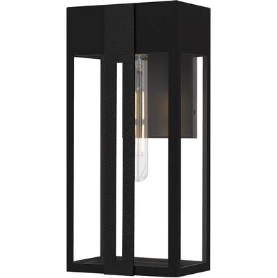 Quoizel Boswell Outdoor Lantern in Matte Black