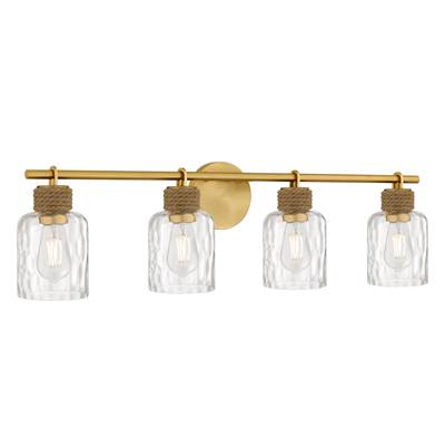 Quoizel Baltic 4-Light Vanity in Brushed Gold