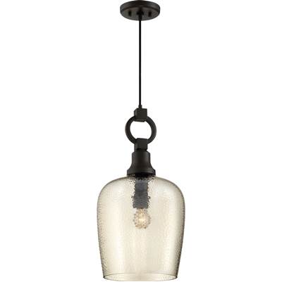 Quoizel Kendrick 11.5" Mini Pendant in Western Bronze
