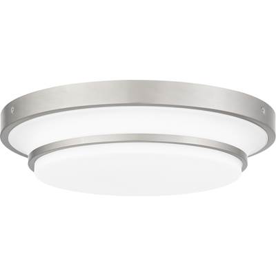Quoizel Cromwell Flush Mount Light in Brushed Nickel