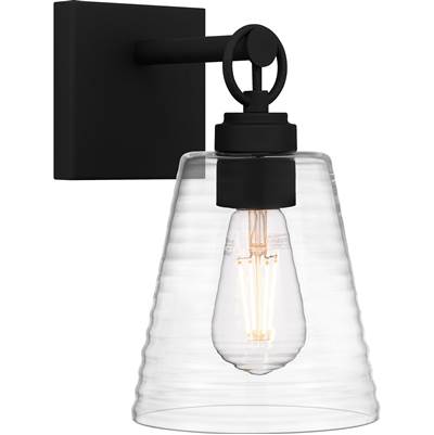 Quoizel Dacosta Wall Sconce - 1-Light in Earth Black