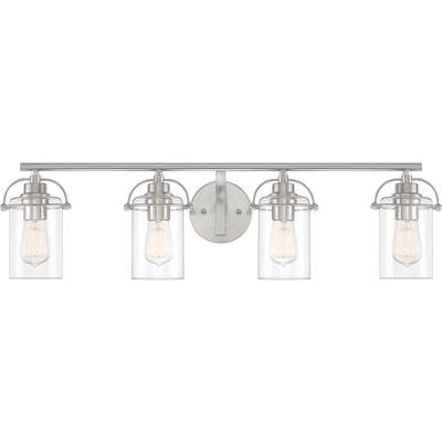 Quoizel Emerson 4-Light Vanity in Brushed Nickel