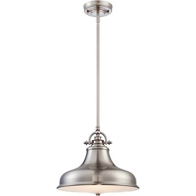 Quoizel Emery 1-Light Pendant in Brushed Nickel