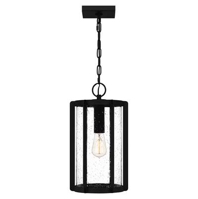 Quoizel Hazel Mini Pendant - 1-Light in Earth Black
