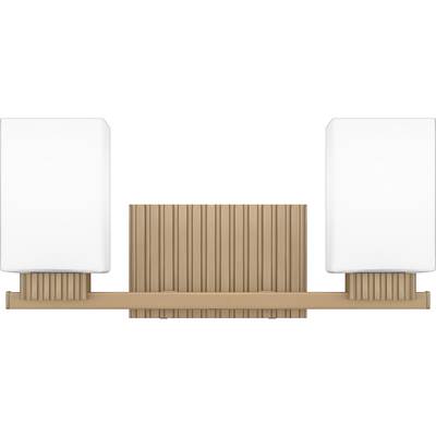 Quoizel Joyner 2-Light Vanity Light in Bronze Gold