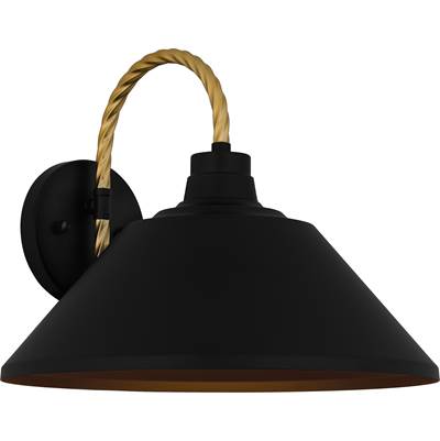 Quoizel Longshore 1-Light Lantern in Matte Black